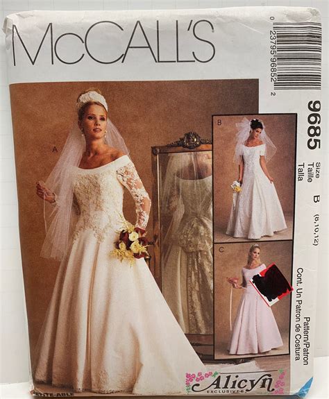 mccalls wedding dress sewing patterns